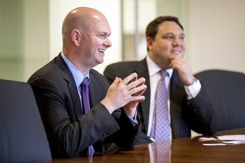 David Wilson, left, and Jesse Fogarty, of Cutwater

photo © 2013 Brian Harkin

Licensed for use only to Asset International. 

www.brianharkin.com